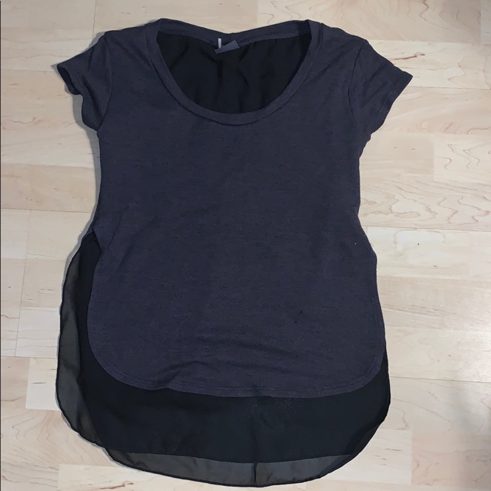 Navy blue blouse